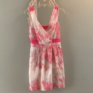 Pink and white Jessica Simpson Dress